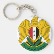 manteau de la Syrie des bras Porte-clé