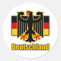 Manteau de l'Allemagne des bras Autocollants