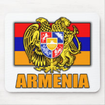 Manteau de l'Arménie des bras Tapis De Souris