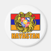 Manteau de l'Arménie Hayastan des bras Aimants Pour Réfrigérateur