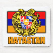 Manteau de l'Arménie Hayastan des bras Tapis De Souris