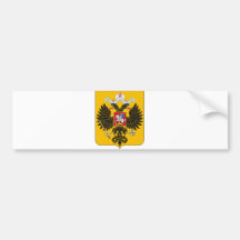 Manteau de logo officiel de la Russie d'empire rus Autocollants Pour Voiture