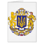 Manteau de l'Ukraine des bras Cartes