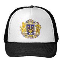 Manteau de l'Ukraine des bras Casquette