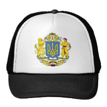 Manteau de l'Ukraine des bras Casquettes De Camionneur