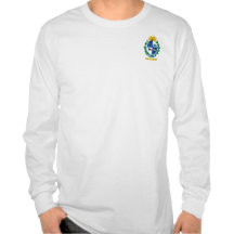 Manteau de l'Uruguay des bras T-shirts