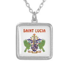 Manteau de Sainte-Lucie des bras Colliers