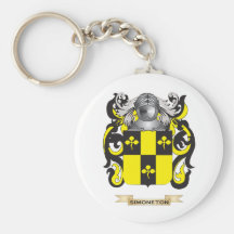Manteau de Simoneton des bras (crête de famille) Porte-clefs