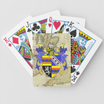 Manteau de tisserand des cartes de jeu de crête de jeux de cartes