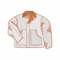 Manteau de travail polos brodés