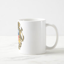 Manteau des bras arménien tasse à café
