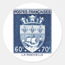 Manteau des bras, La Rochelle France Autocollants