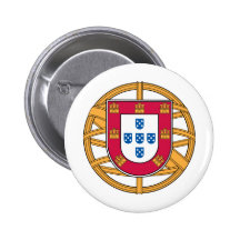 Manteau des bras portugais pin's avec agrafe