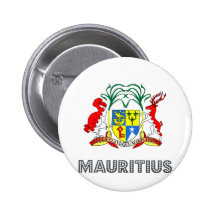 Manteau des Îles Maurice des bras Badge Avec Épingle