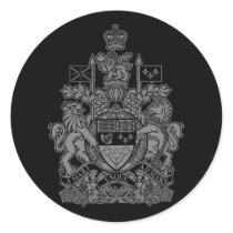 Manteau du Canada des bras - crête du Canada autocollants