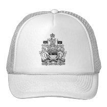 Manteau du Canada des bras - crête du Canada casquettes