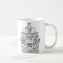 Manteau du Canada des bras - crête du Canada tasses
