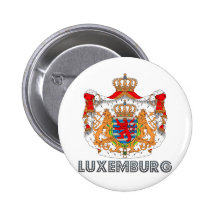 Manteau du luxembourgeois des bras badges avec agrafe