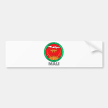 Manteau du Mali des bras Autocollants Pour Voiture