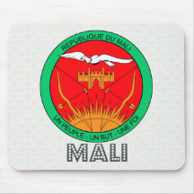 Manteau du Mali des bras Tapis De Souris