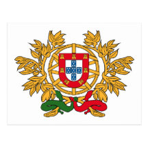 Manteau du Portugal de carte postale de bras