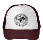 Manteau d'Union Soviétique des bras noir et blanc Casquette De Camionneur