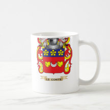 Manteau Le-Conte des bras (crête de famille) Tasse