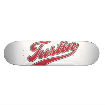 Manuscrit de Tustin Skateboards Customisés
