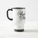 Manuscrit grunge de Naughy - domestique de noir d' Tasse À Café