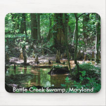 Marais de Battle Creek, mousepad du Maryland Tapis De Souris