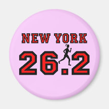 Marathon de New York Magnets Pour Réfrigérateur