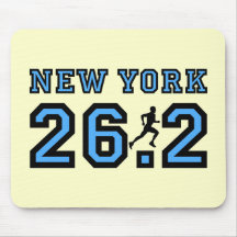 Marathon de New York Tapis De Souris
