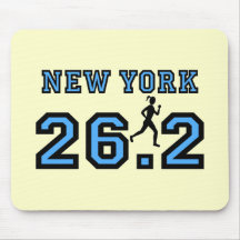 Marathon de New York Tapis De Souris
