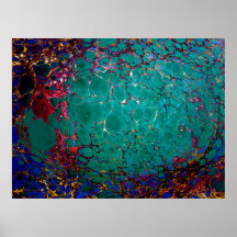 Marbling marbre cassé posters