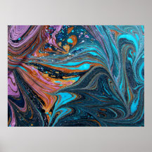 Marbling marbre volute1 neg posters