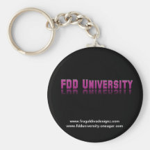 Marchandises d'université de FDD Porte-clefs