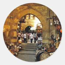 Marché d'Al-khalili de Khan Autocollants
