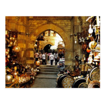Marché d'Al-khalili de Khan Carte Postale