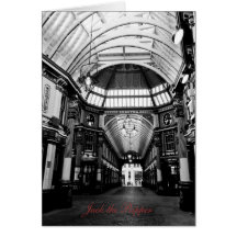 Marché Londres de Leadenhall Carte De Vœux
