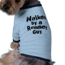 Marché par un type de Romney - cadeaux drôles de c Manteau Pour Chien