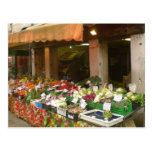 Marché végétal en carte postale de Venise Italie