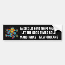 Mardi gras de dragon adhésifs pour voiture