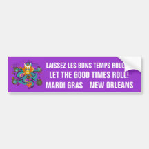 Mardi gras de dragon autocollants pour voiture