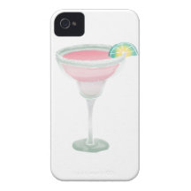 Margarita rose coque Case-Mate iPhone 4