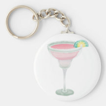 Margarita rose porte-clé