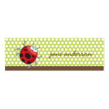 Marguerite blanche d'été + Étiquette de cadeau de  Carte De Visite