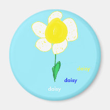 marguerite, marguerite, marguerite magnets pour réfrigérateur
