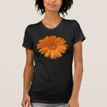 Marguerite orange de Gerber T-shirts