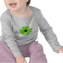 Marguerite verte t-shirts