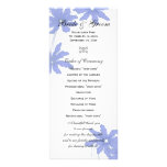 Marguerites bleues de bigorneau épousant le progra double cartes customisées